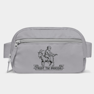 Trust The Process - Funny Medieval Goat Meme Bag