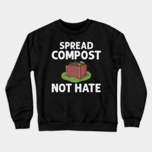 S52 Composting Compost Composter (22) Crewneck Sweatshirt