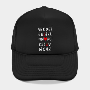 Alphabet of Love Hat