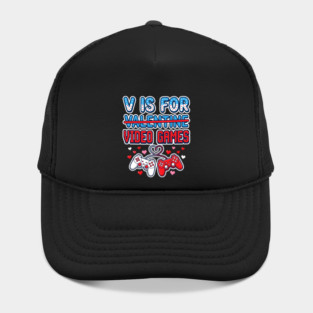 V Is For Video Games Hat