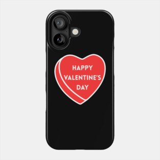 Happy Valentine’s Day Heart Phone Case