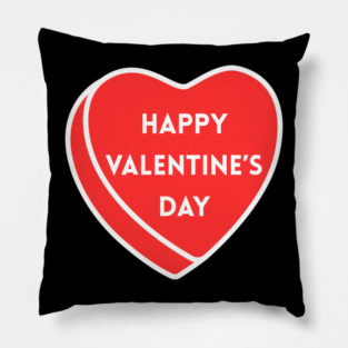 Happy Valentine’s Day Heart Pillow