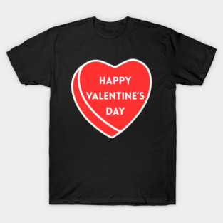 Happy Valentine’s Day Heart T-Shirt