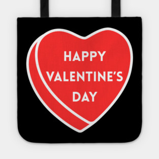 Happy Valentine’s Day Heart Tote