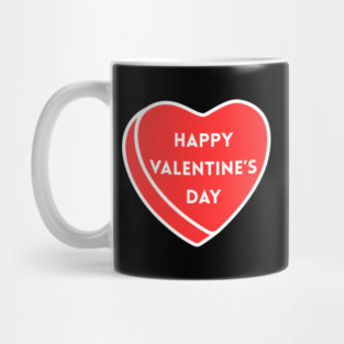 Happy Valentine’s Day Heart Mug