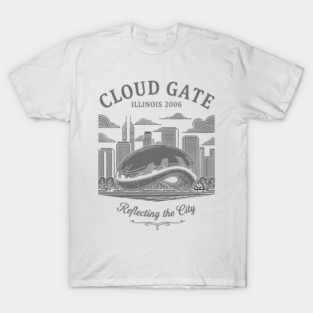 Cloud Gate Chicago T-Shirt