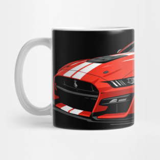 2022 Mustang Shelby GT500 Modern Muscle Car Design Mug