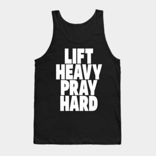 Gym Prayer Tee - Holy Gains Fitness Design Tank Top