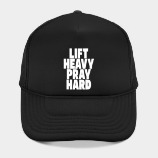 Gym Prayer Tee - Holy Gains Fitness Design Hat