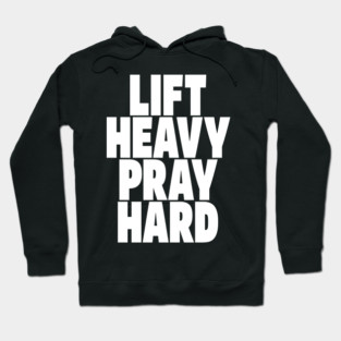 Gym Prayer Tee - Holy Gains Fitness Design Hoodie