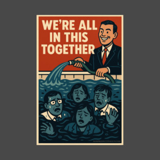 We're all in this together...except the boss. T-Shirt