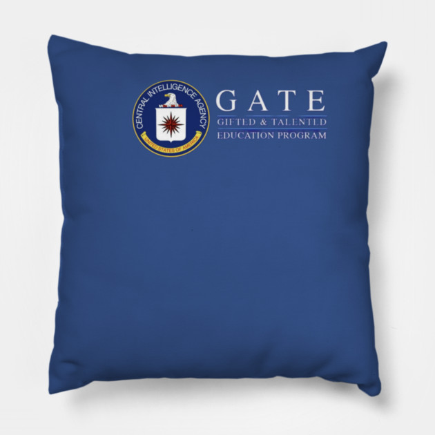GATE Program Shirt Pillow by Lou Johnson