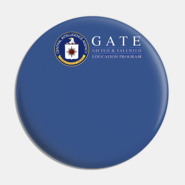 GATE Program Shirt Pin by Lou Johnson