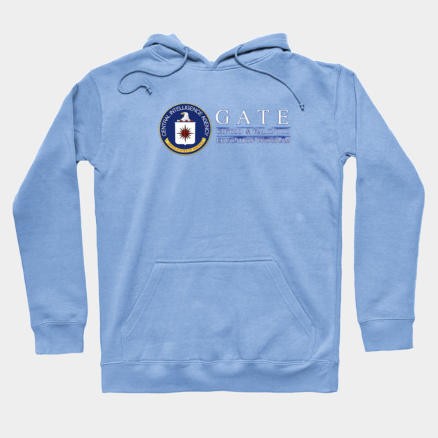 GATE Program Shirt Hoodie by Lou Johnson