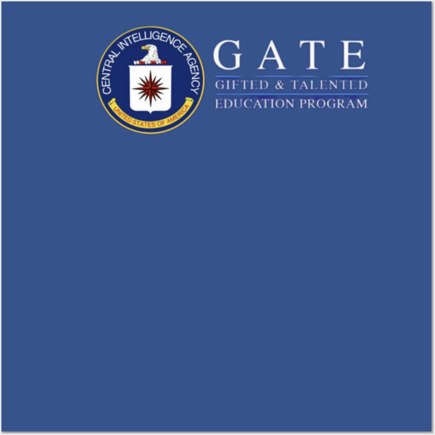 GATE Program Shirt Wall Art by Lou Johnson