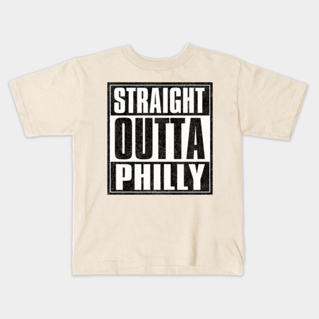 Straight Outta PHILLY Kids T-Shirt by DankyDevito