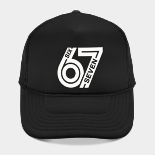 Fun Six Seven 6 7 Meme Design Hat