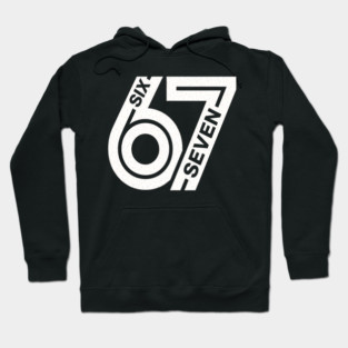 Fun Six Seven 6 7 Meme Design Hoodie