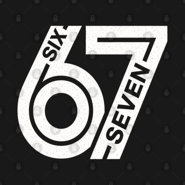 Fun Six Seven 6 7 Meme Design by OUTFITPAW