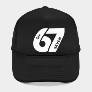Fun Six Seven 6 7 Meme Design Hat