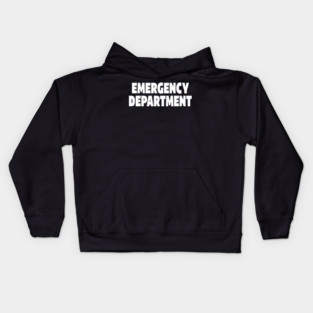 ER Professional Tee - Emergency Department Squad Design Kids Hoodie