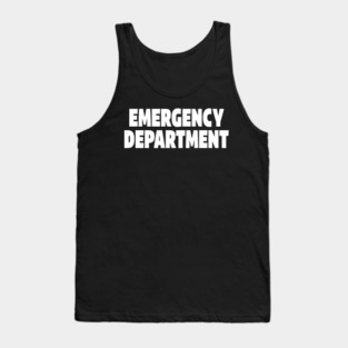 ER Professional Tee - Emergency Department Squad Design Tank Top