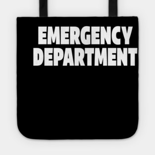 ER Professional Tee - Emergency Department Squad Design Tote