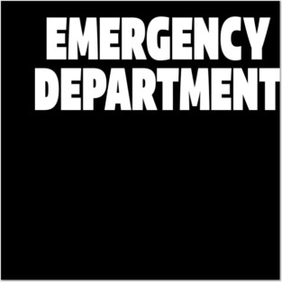 ER Professional Tee - Emergency Department Squad Design Posters and Art