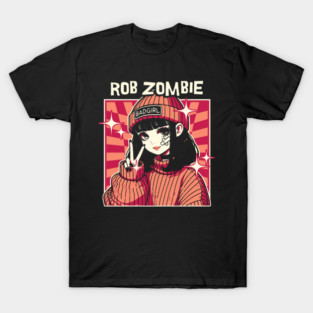 Rob Zombie - Retro Anime Style T-Shirt