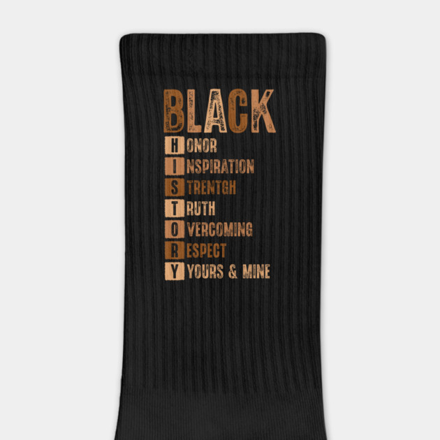 Black History Month Acronym by UrbanLifeApparel