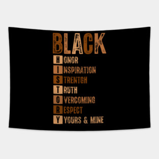 Black History Month Acronym Tapestry