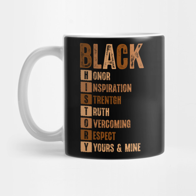 Black History Month Acronym by UrbanLifeApparel