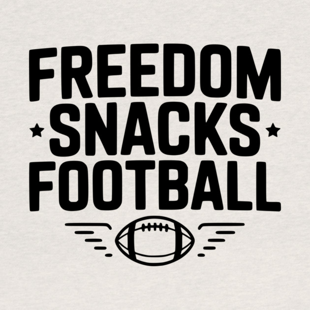 Freedom, Snacks, Football by Frank Ring