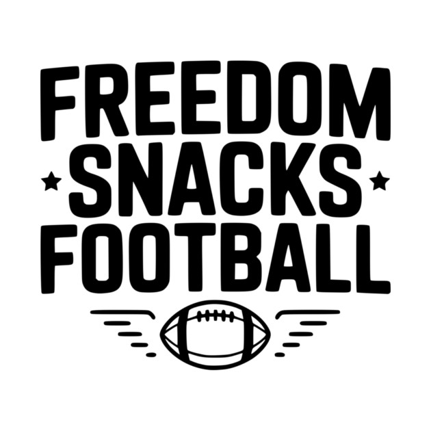 Freedom, Snacks, Football by Frank Ring