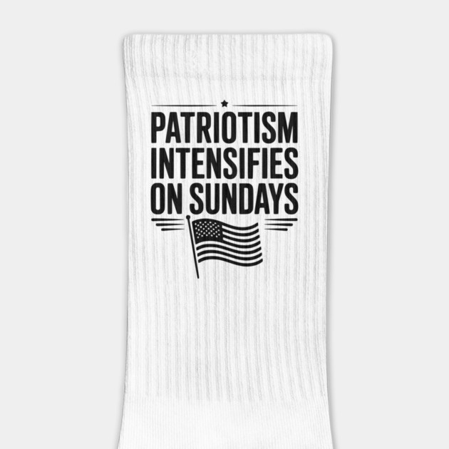 Patriotism Intensifies on Sundays by Frank Ring