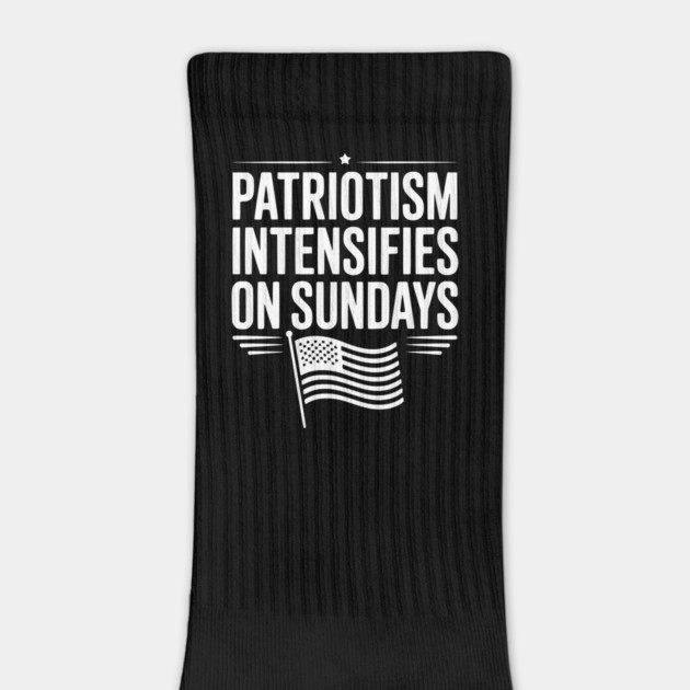 Patriotism Intensifies on Sundays by Frank Ring