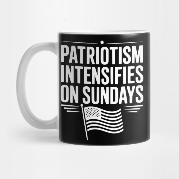 Patriotism Intensifies on Sundays by Frank Ring