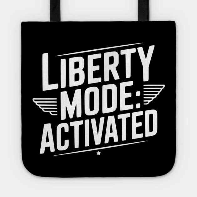 Liberty Mode: Activated Tote by Frank Ring