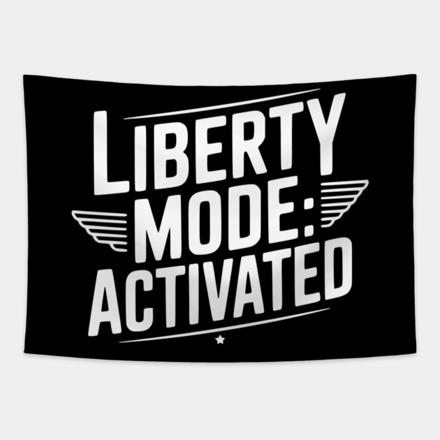 Liberty Mode: Activated Tapestry by Frank Ring