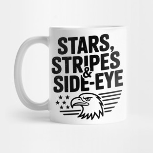 Stars, Stripes & Side-Eye Mug