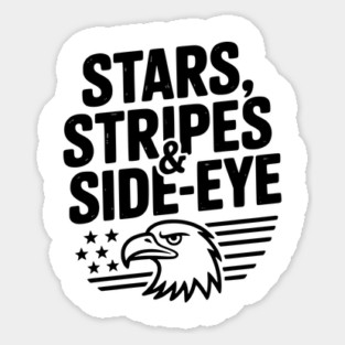 Stars, Stripes & Side-Eye Magnet