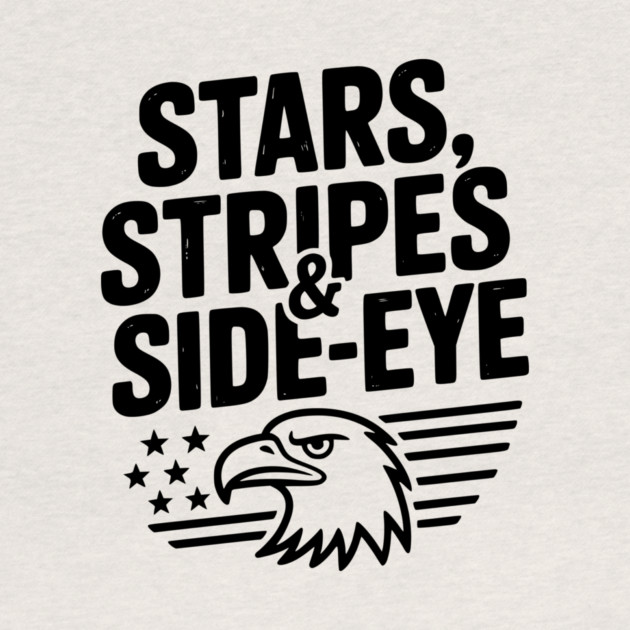 Stars, Stripes & Side-Eye by Frank Ring