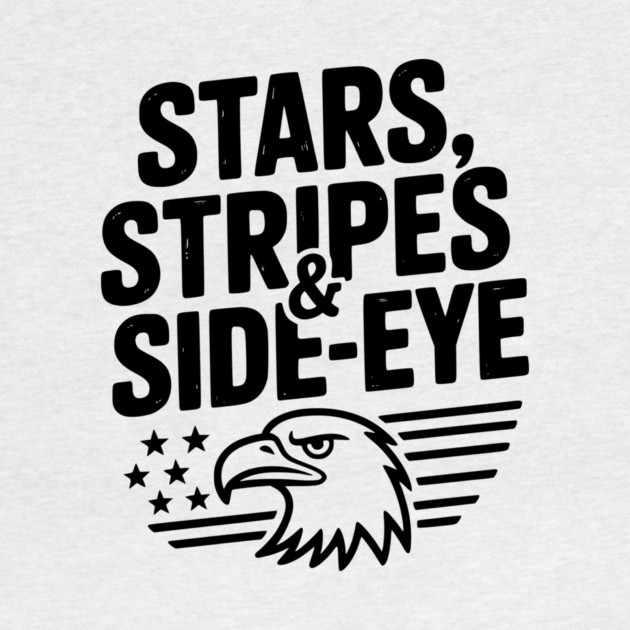 Stars, Stripes & Side-Eye by Frank Ring