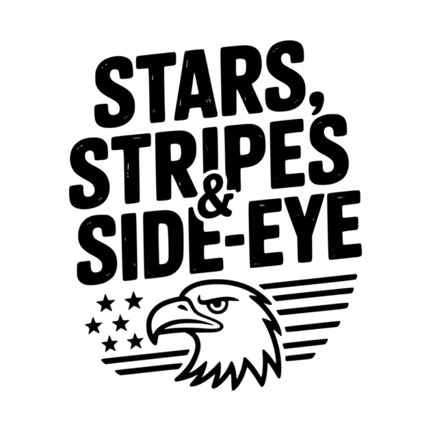 Stars, Stripes & Side-Eye by Frank Ring