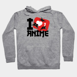 I Heart Anime Hoodie