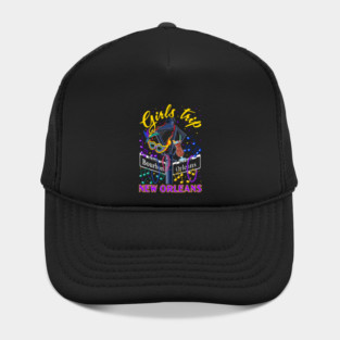 New Orleans Girls Trip Girlfriends Carnival Vibes Hat