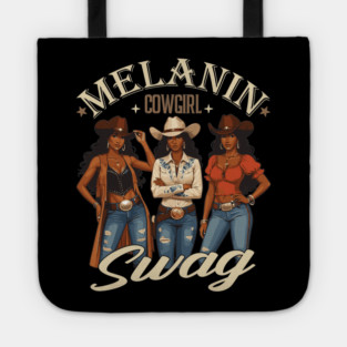 Melanin Cowgirl Swag Tote