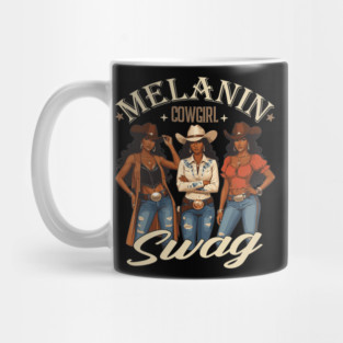 Melanin Cowgirl Swag Mug