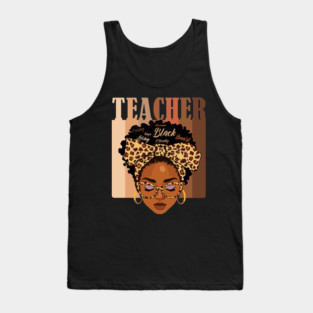 Black Teacher Magic Tank Top