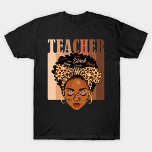Black Teacher Magic T-Shirt